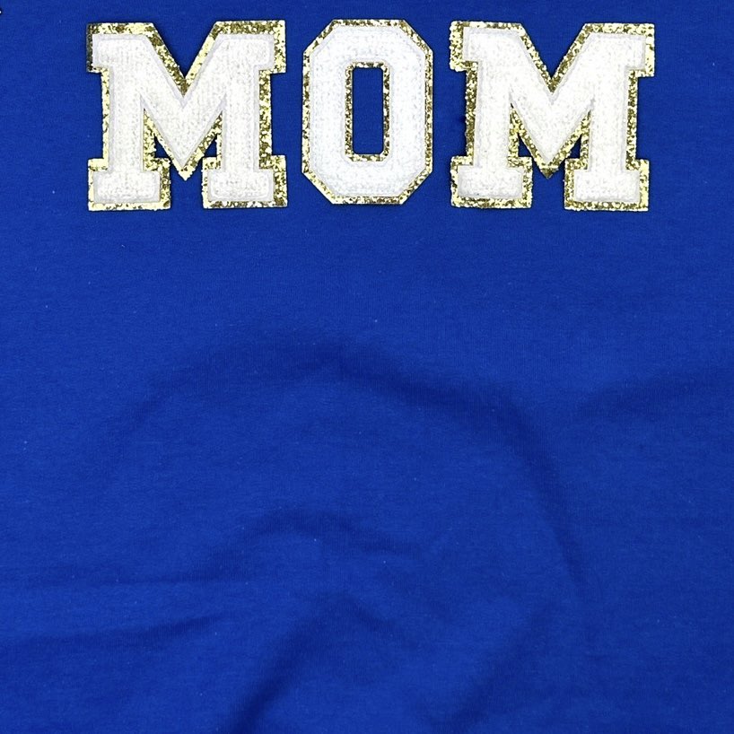 PREORDER: Hockey Mom Chenille Patch Sweatshirt