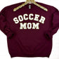 PREORDER: Soccer Mom Chenille Patch Sweatshirt