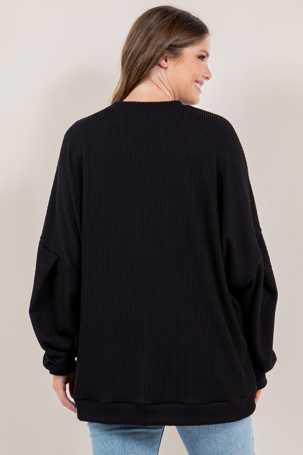PREORDER: Ribbed Pullover in Four Colors