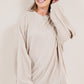 PREORDER: Ribbed Pullover in Four Colors