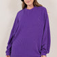 PREORDER: Ribbed Pullover in Four Colors