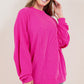 PREORDER: Ribbed Pullover in Four Colors