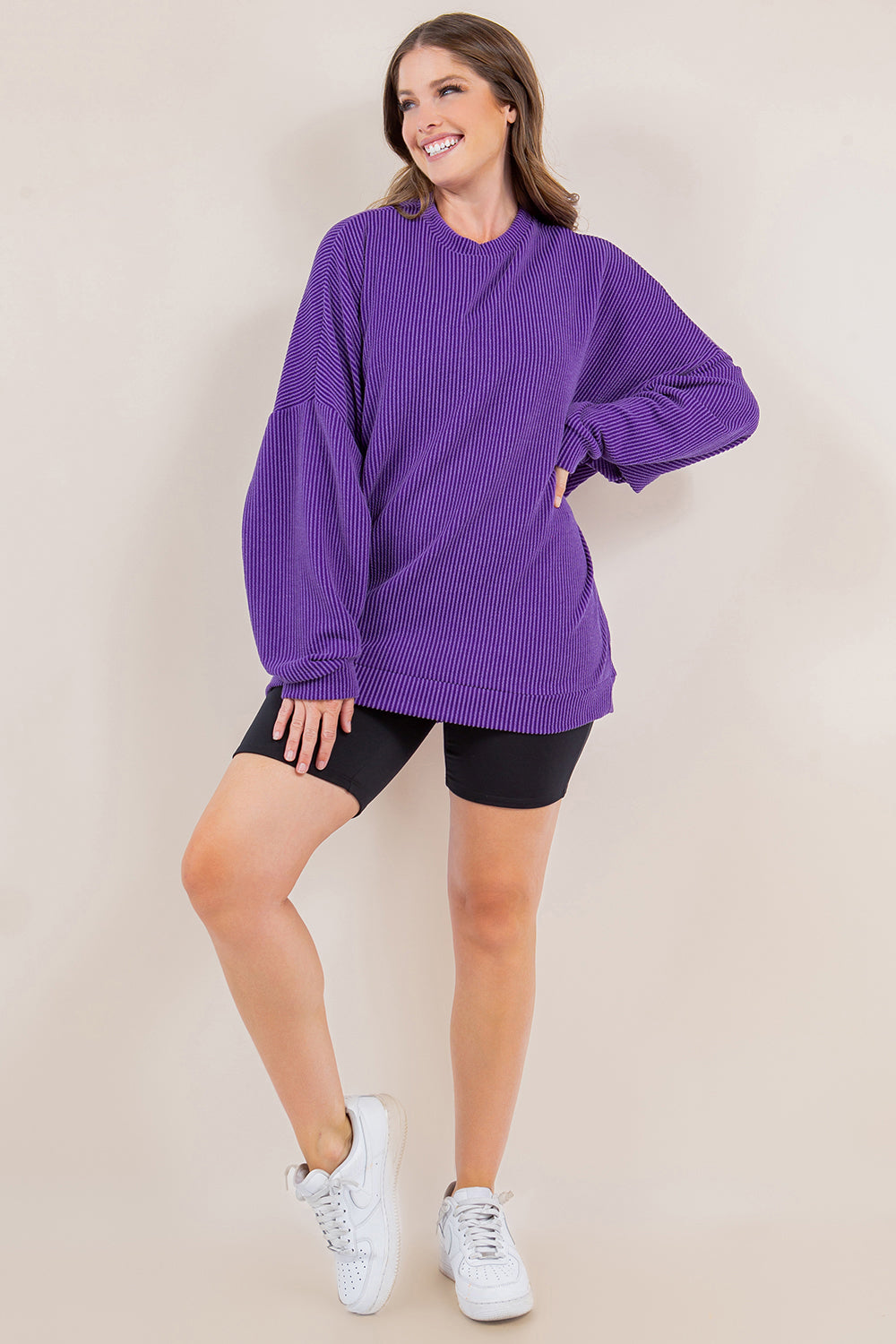 PREORDER: Ribbed Pullover in Four Colors
