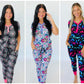 PREORDER: Halloween Short Sleeve Pajama Set In Three Colors (Ships end of Sept.)