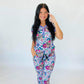 PREORDER: Halloween Short Sleeve Pajama Set In Three Colors (Ships end of Sept.)