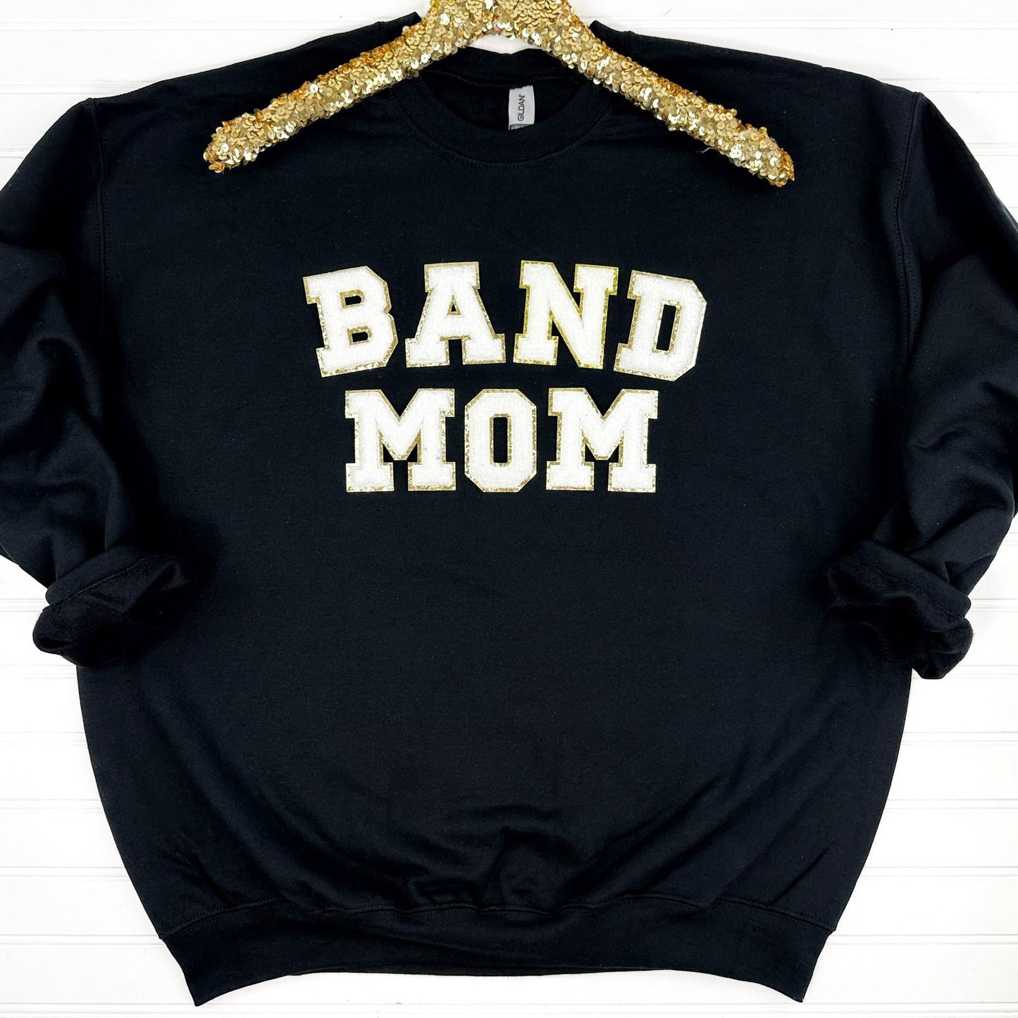 PREORDER: Band Mom Chenille Patch Sweatshirt
