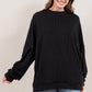 PREORDER: Ribbed Pullover in Four Colors