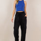 PREORDER: Ponte Stretch Cargo Pants In Five Colors