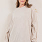 PREORDER: Ribbed Pullover in Four Colors