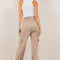 PREORDER: Ponte Stretch Cargo Pants In Five Colors
