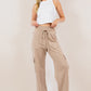 PREORDER: Ponte Stretch Cargo Pants In Five Colors