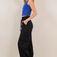 PREORDER: Ponte Stretch Cargo Pants In Five Colors