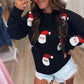 PREORDER: Santa Sequin Pullover