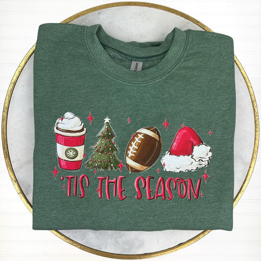 PREORDER: Tis' The Season Football Sweatshirt