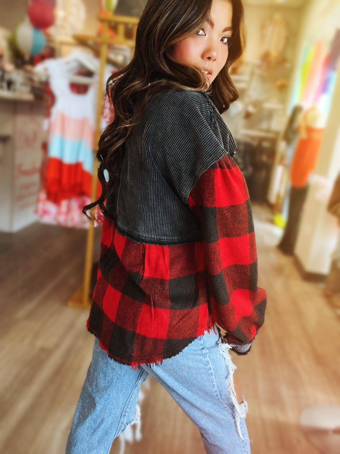 PREORDER: Layla Plaid Shacket
