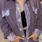 PREORDER: Bella Sequin Suede Shacket In Two Colors