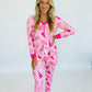 PREORDER: Long Sleeve Holiday Pajamas In Assorted Prints