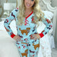 PREORDER: Long Sleeve Holiday Pajamas In Assorted Prints