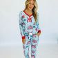 PREORDER: Long Sleeve Holiday Pajamas In Assorted Prints