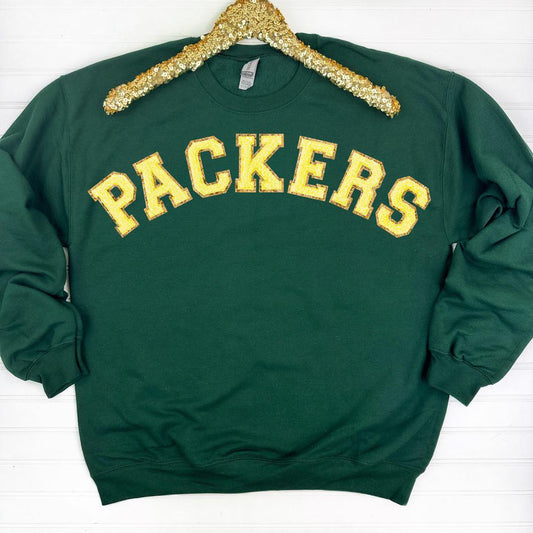 PREORDER: Patch Sweatshirt in Green/Yellow