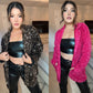 PREORDER: Oversized Sequin Blazer In Two Colors