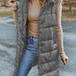 Women's Hooded Sleeveless Puffer Vest