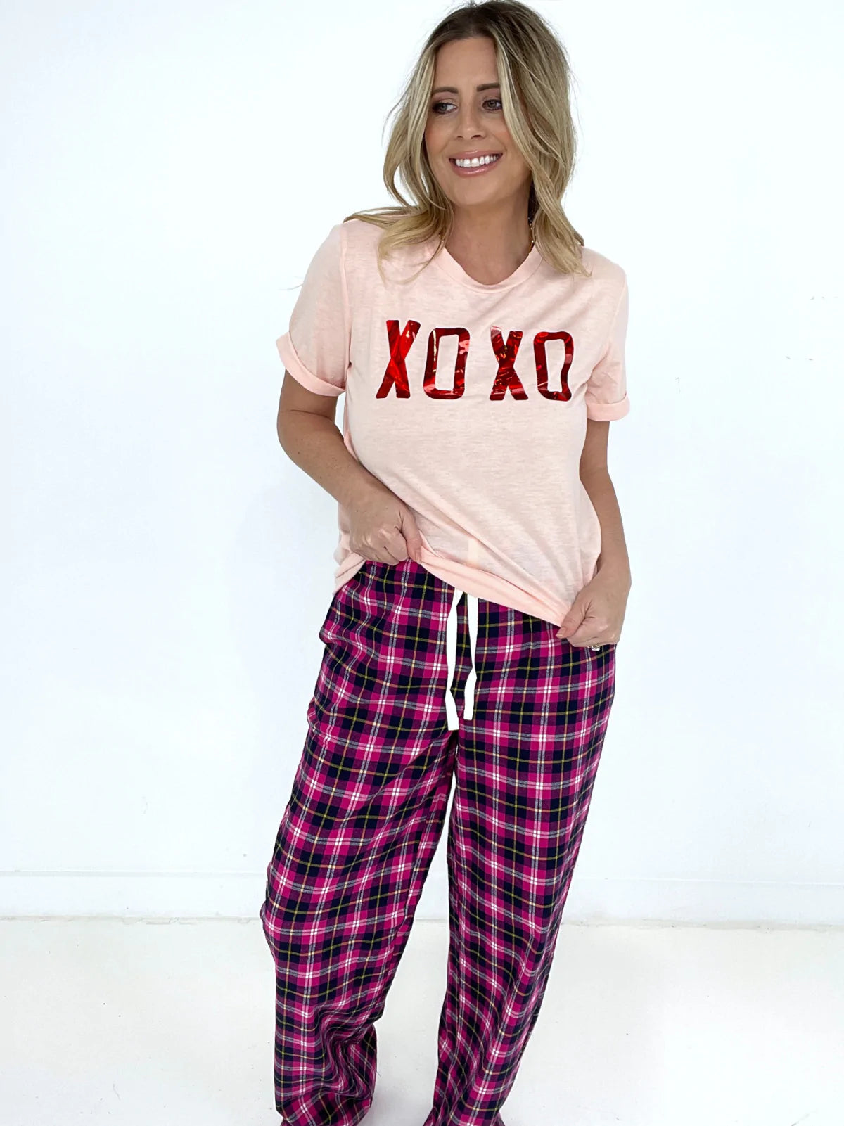 Winter Time Plaid Lounge Pants