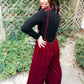 PREORDER: Dani Holiday Drawstring Jumper in Two Colors