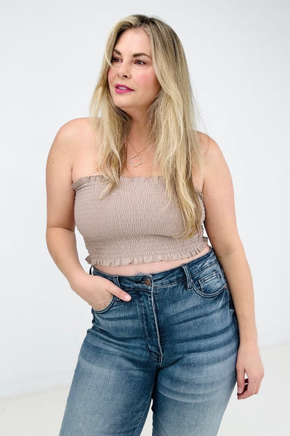 Summer Smocked Tube Top