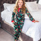 PREORDER: Matching Family Christmas Pajamas in Dinosaur