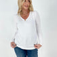 Rae Mode Basic V-Neck Long Sleeve Top