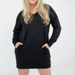 Oversized Jersey Knit Tunic Top/Dress