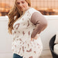 Abstract Animal Print Sweater