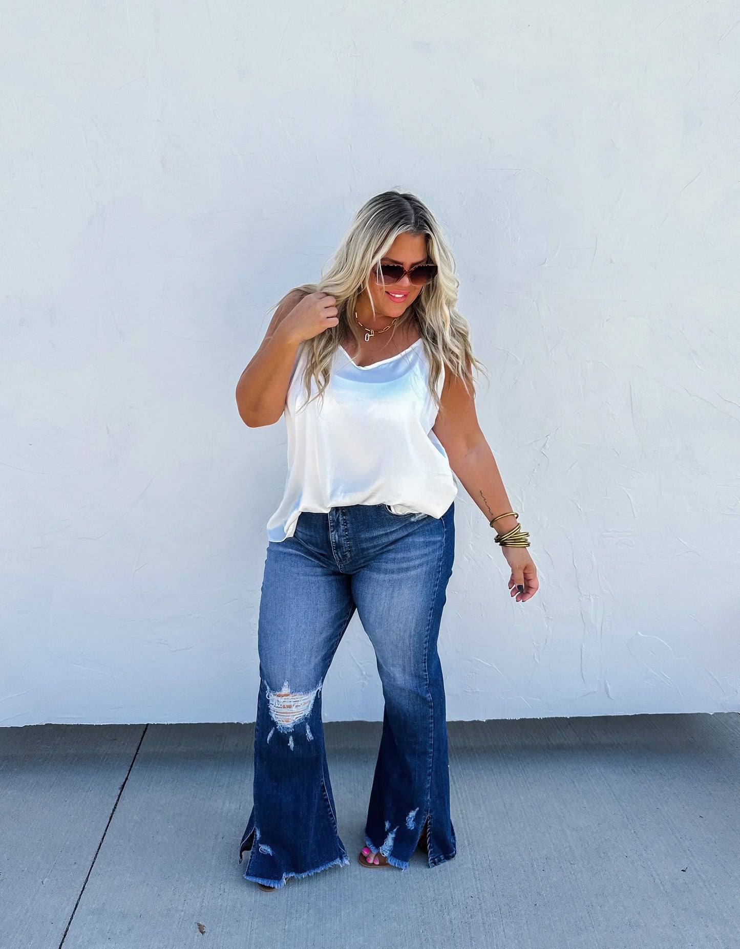 PREORDER: Diesel Split Hem Jeans Tall 34" Inseam