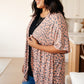 Forever Lovin' Kimono in Rust