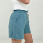 Cotton Gauze Drawstring Waist Shorts