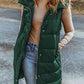 Women's Hooded Sleeveless Puffer Vest