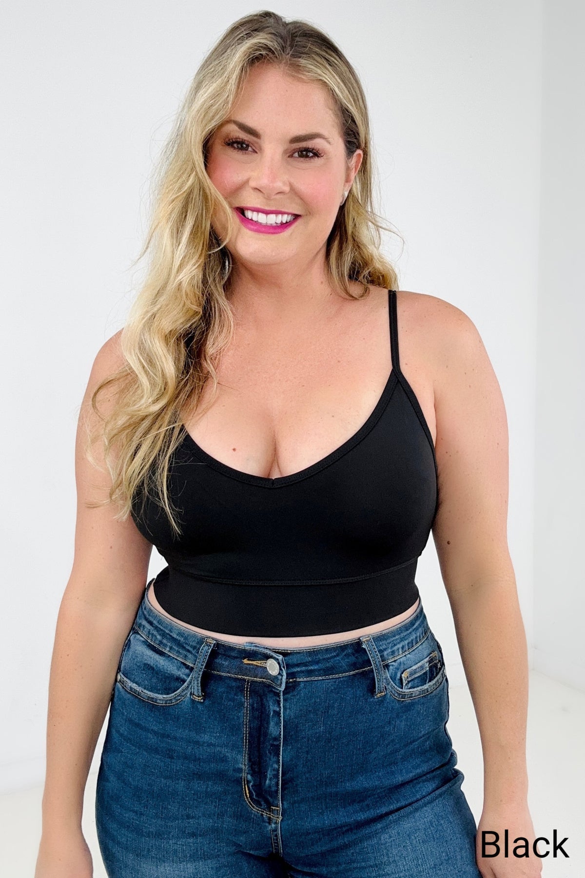 Adjustable Strap Padded Bra
