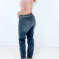 Judy Blue "Skyline" High Rise Bleach Splash Boyfriend Jeans