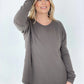 Solid Cotton Jersey Loose Fit Top (Multiple Colors)