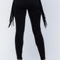 Judy Blue High Rise Side Fringe Skinny Jegging