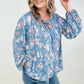 York Tied Neck Long Sleeve Top