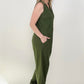 Solid Sleeveless Harem Jumpsuit - Multiple Colors