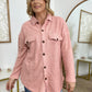 Plush Shirt Jacket