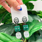 PREORDER: Glow in the Dark Mummy Dangle Earrings