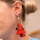 PREORDER: Christmas Tinsel Dangle Earrings in Two Colors