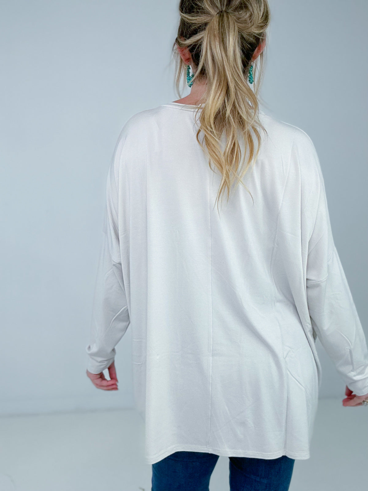 Luxe Oversized Flow Top