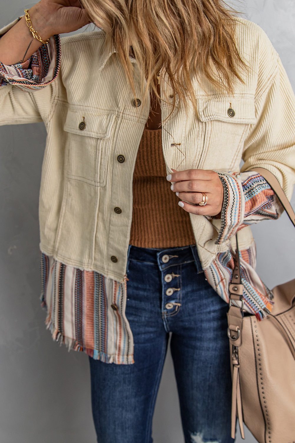 Dare To Be Corduroy Shacket