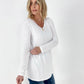Rae Mode Basic V-Neck Long Sleeve Top
