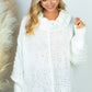 Solid Long Sleeve Turtle Neck Sweater